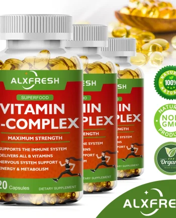 Suplemento de Nutrición "Vitaminas B" (B12, B1, B2, B3, B5, B6, B9)