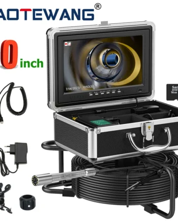 Cámara de vídeo grabador, Inspección Tuberias y Pozos IPS de 10 "AHD 1080P