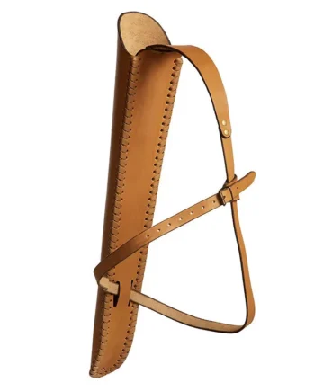 Medieval Renaissance Traditional Shoulder Belt Quiver Bow Arrow Holder Hunter Archer Ranger Cosplay Costume Larp Stalker Hunting
